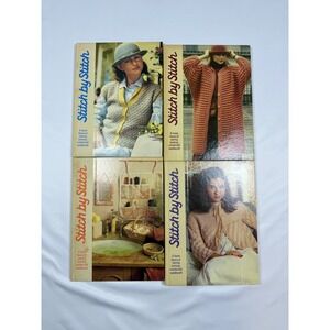 Stitch by Stitch Torstar Books Library Sewing Knitting Crochet Vol 1 3 4 5 1980s